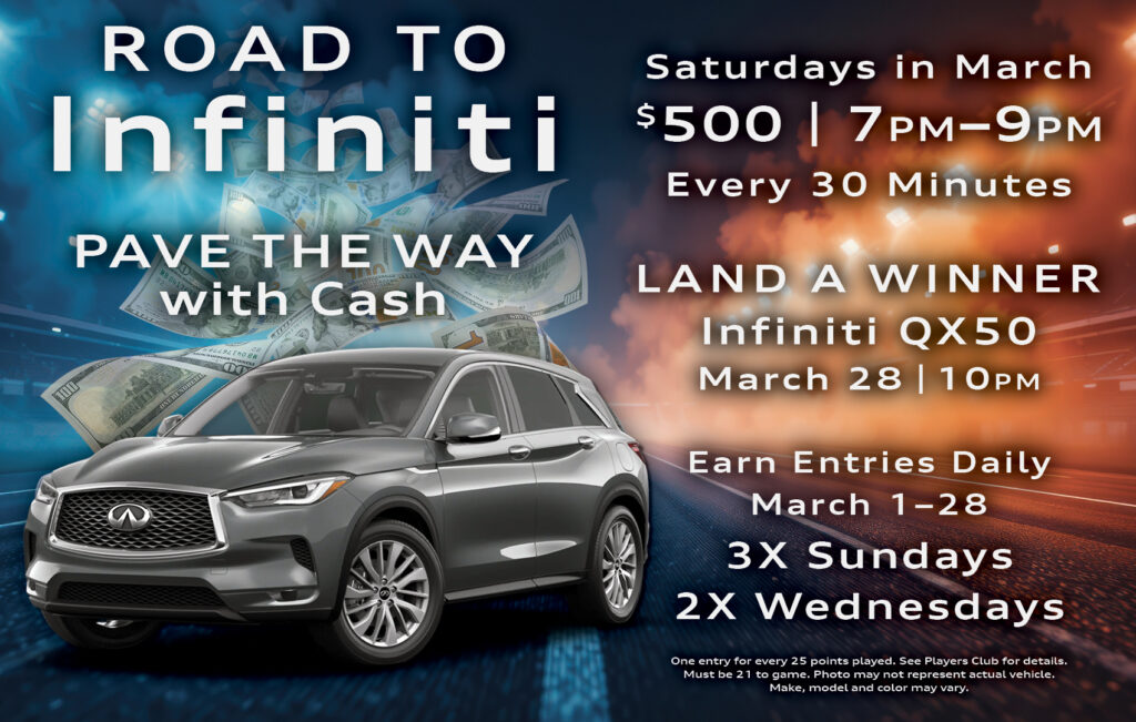 Road to Infinity promotion for Onefire Casino March 2026