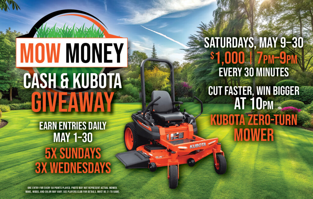 Mow Money Cash and Kubota Giveaway