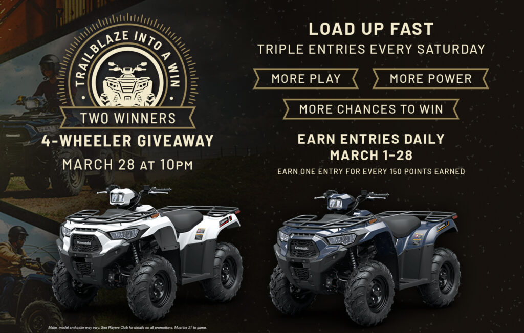 Trailblaze into a Win promo March 2026 at Okemah Casino