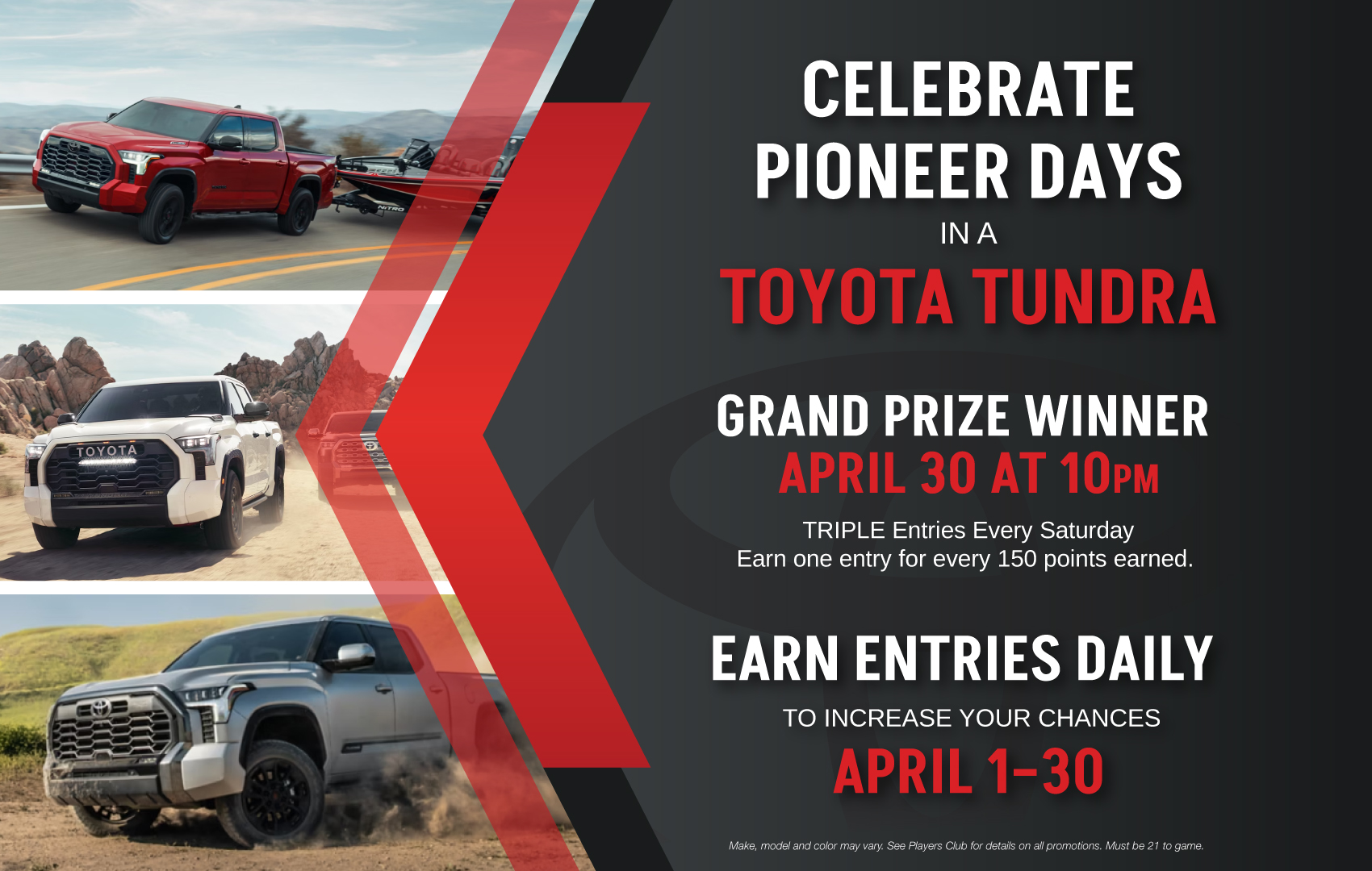 Celebrate Pioneer Days in a Toyota Tundra
